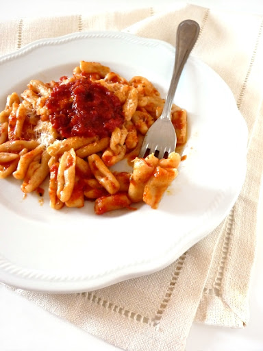 Cavatelli con il Puleggio ricetta Sannita