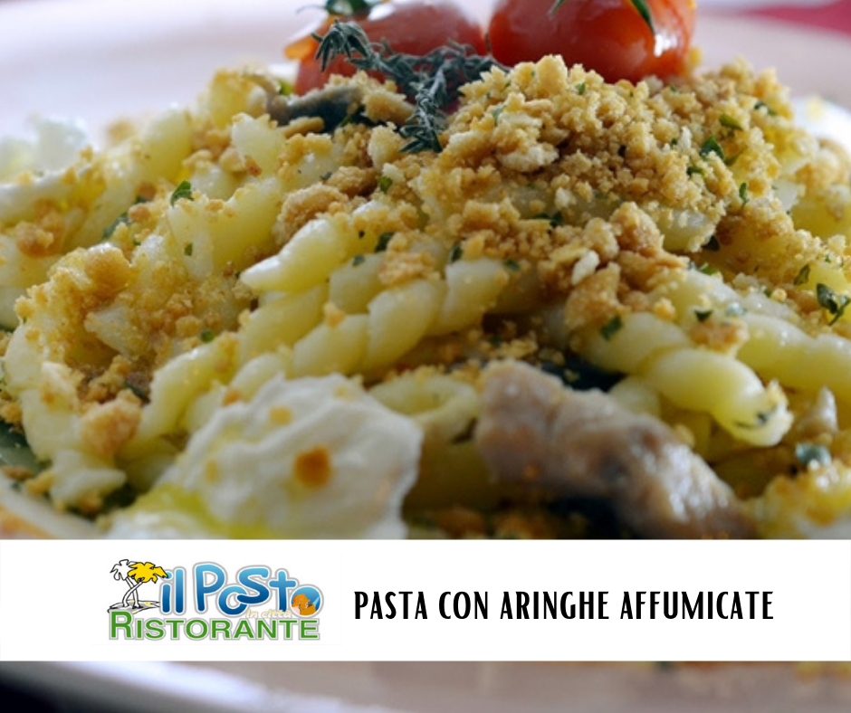 pasta con aringhe affumicate