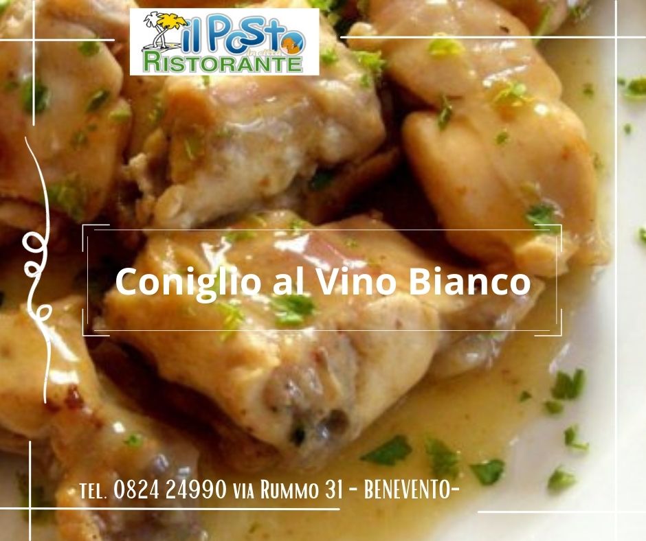 Coniglio al Greco di Tufo ricetta Beneventana