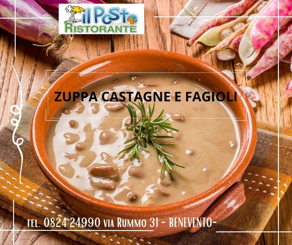 Zuppa di Castagne e Fagioli Cucina Beneventana